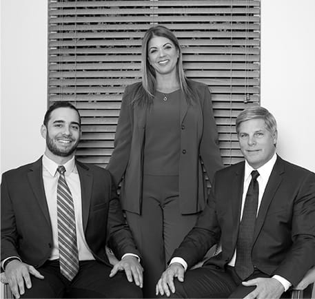 Photo of attorneys Matthew R McConnell, Odelsa “Ody” Dickman and Andrew WJ Dickman
